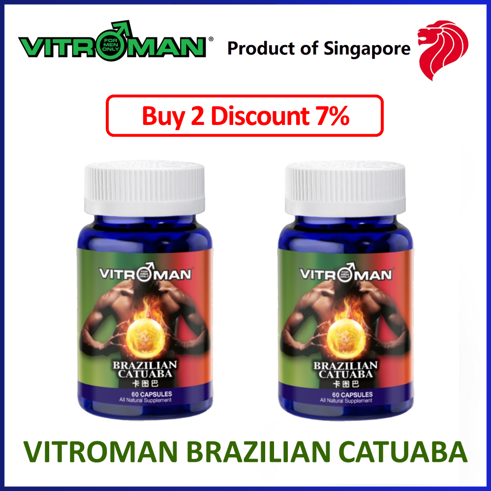 Vitroman Catuaba Buy 2 for 7 Percent Discount