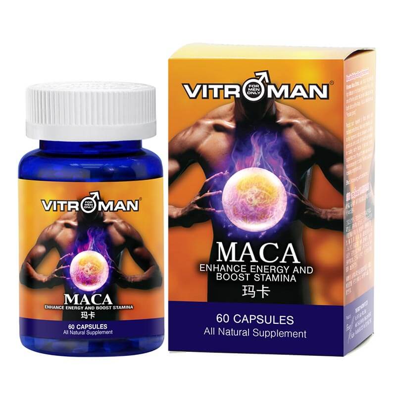 Vitroman Maca - Support Andropause & Immune System.